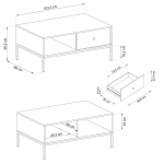Dimensoes Da Mesa De Centro Mono