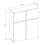 Dimensoes Do Movel De Apoio Cross 1