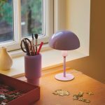 Candeeiro De Mesa Ellen Mini Em Lilas 2