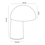 Dimensoes Do Candeeiro De Mesa Faye
