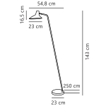 Dimensoes Do Candeeiro De Pe Darci
