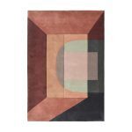 Tapete Geometrico La Retangular Window Multicor 1