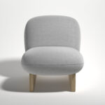 Cadeirao Kael Em Dune Light Grey E Carvalho Natural 1