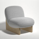 Cadeirao Kael Em Dune Light Grey E Carvalho Natural 2