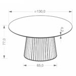 Dimensoes Da Mesa De Jantar Hevelius