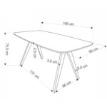 Dimensoes Da Mesa De Jantar Miguel