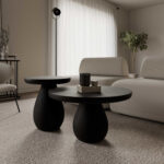Mesa De Centro Hardik Em Preto 1