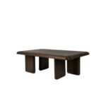 Mesa De Centro Tyler Em Nogueira E Tampo Retangular 5